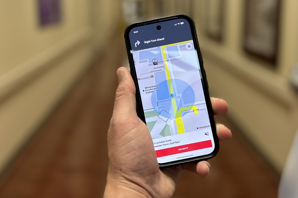 MyCHRISTUS App Wayfinding